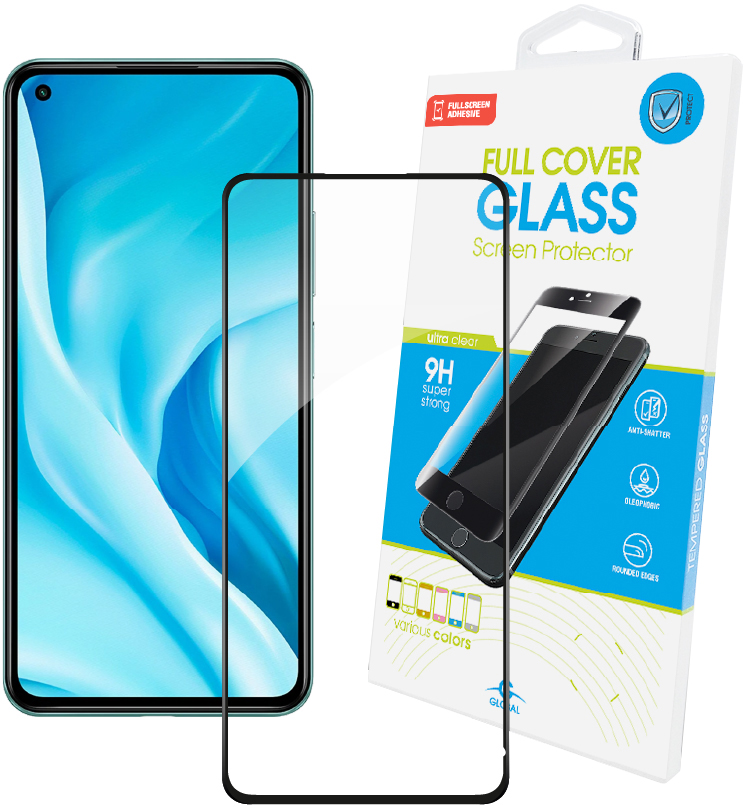 

Защитное стекло Global Full Glue для Xiaomi 11 Lite 5G NE Black