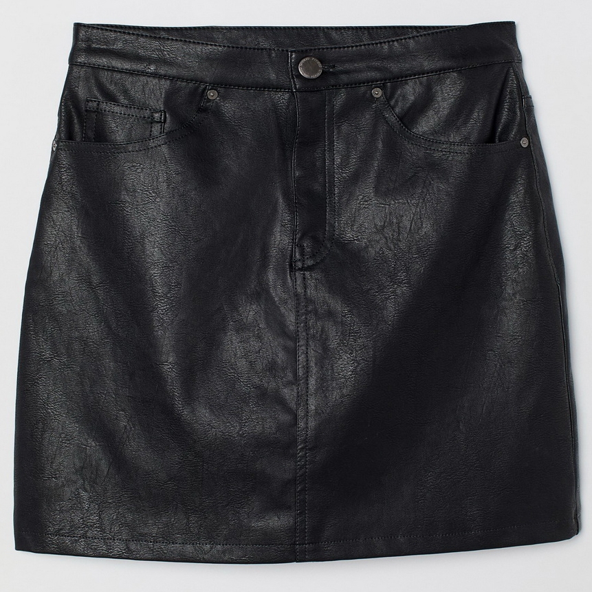 

Юбка H&M 0681376-9  Черная, Юбка H&M 0681376-9 38 Черная