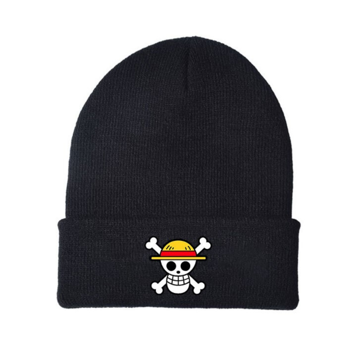 

Шапка Jsstore с Наклейкой Аниме One Piece Луффи Череп Черная