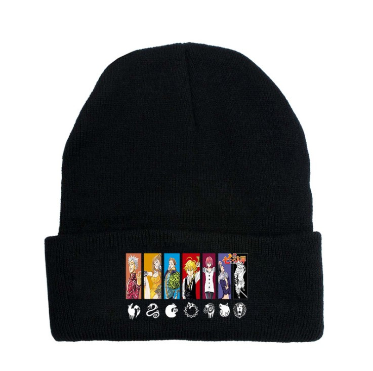 

Шапка Jsstore Семь Смертных Грехов Наклейка Команда Черная