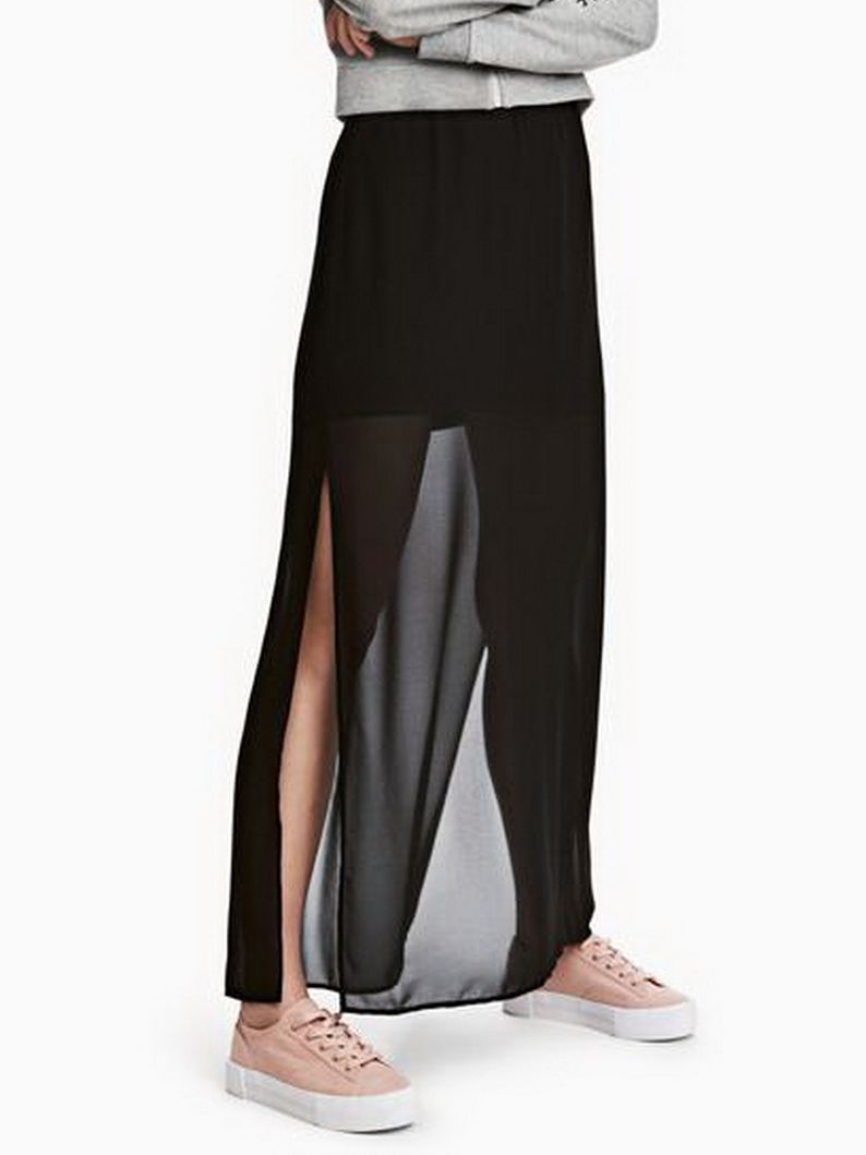 

Юбка H&M 07-0464454-001 36 Черная (СА2000001867594)