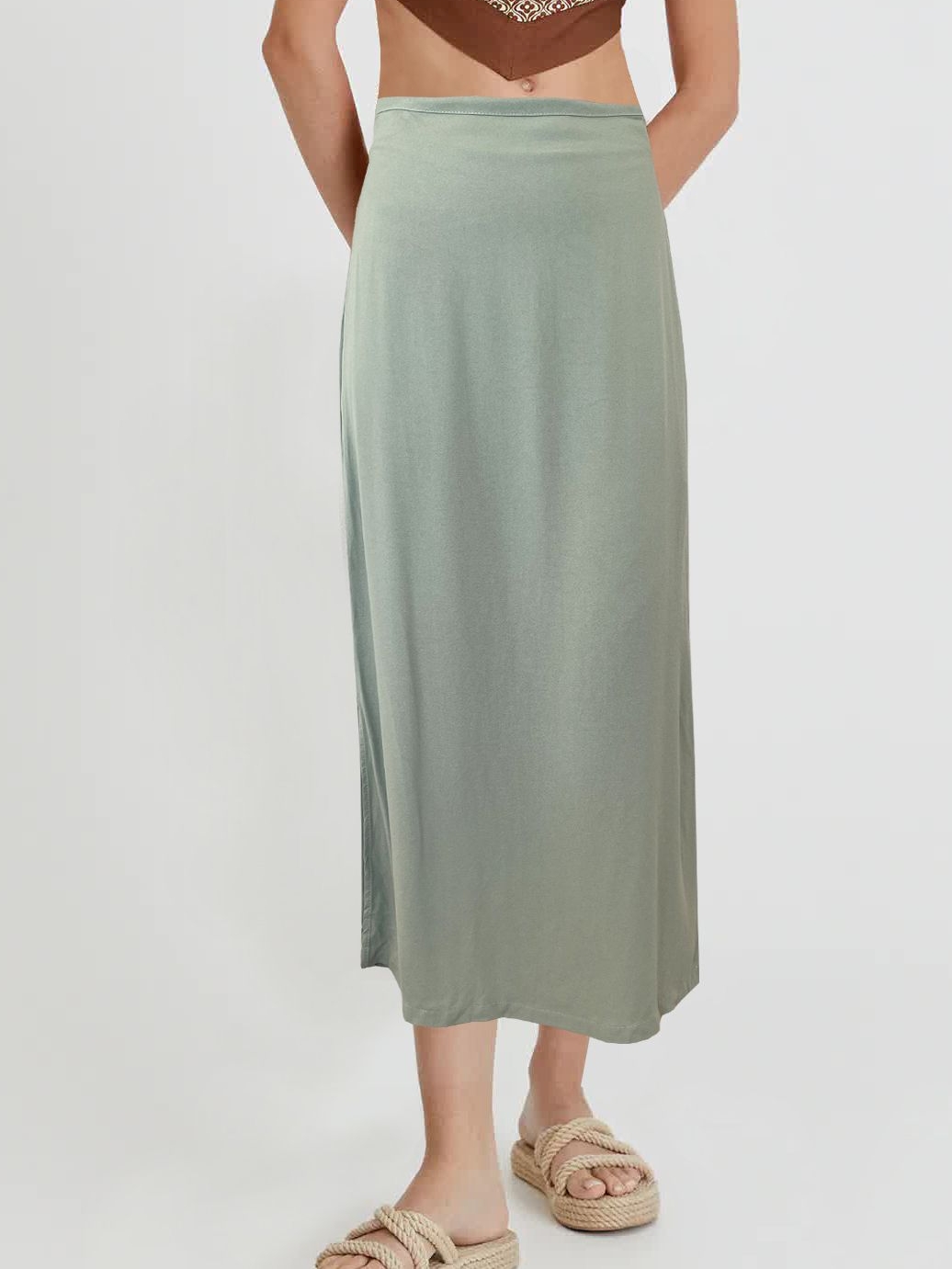 

Юбка Pull & Bear 5398210b29 M Мятная