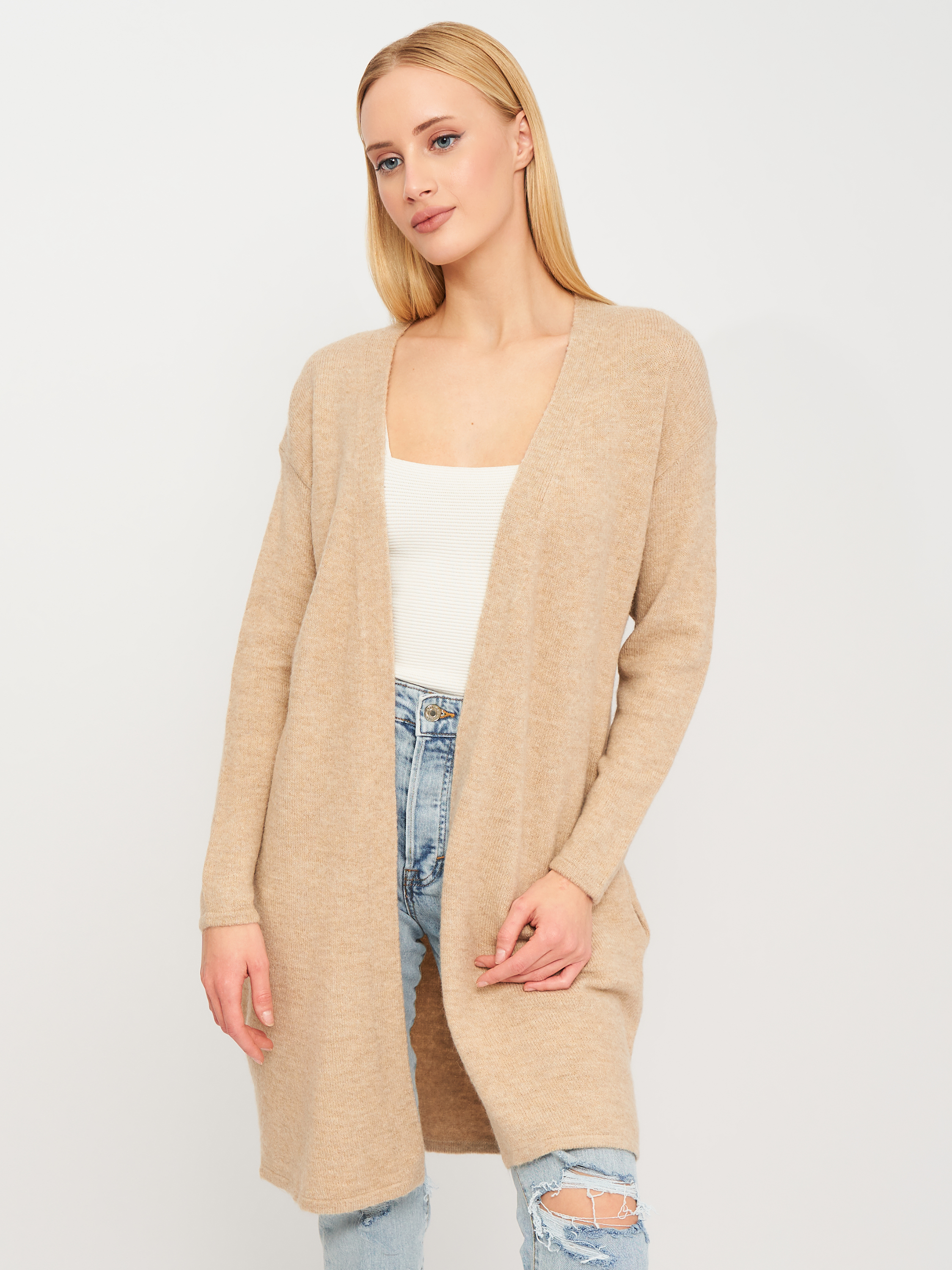 

Кардиган H&M 8608221wtt  Бежевый, Кардиган H&M 8608221wtt XS Бежевый