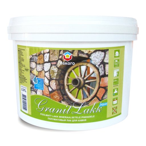 

Лак для камня Eskaro GRANIT LAKK 2,37 л (10715621)