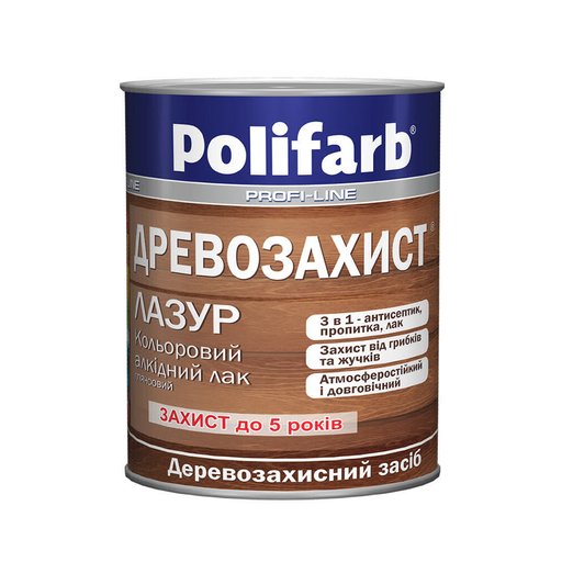

Лазурь Polifarb каштан 2,2 кг (11940691)