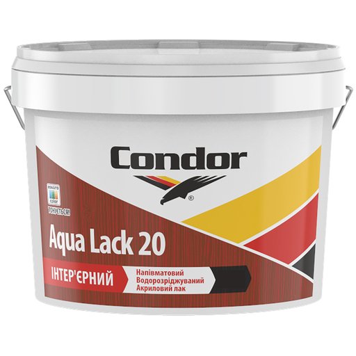 

Лак акриловый Condor Aqua Lack 20 2,5 л (11910556)