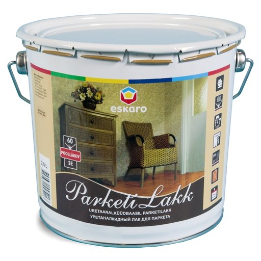 

Лак для паркета Eskaro SE 60 2,5 л (10715593)