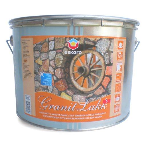

Лак для камня Eskaro GRANIT LAKK S 10 л (10715551)