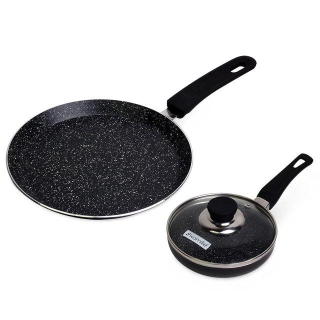 

Набор сковород с мраморным покрытием Kamille KM-0615-MR