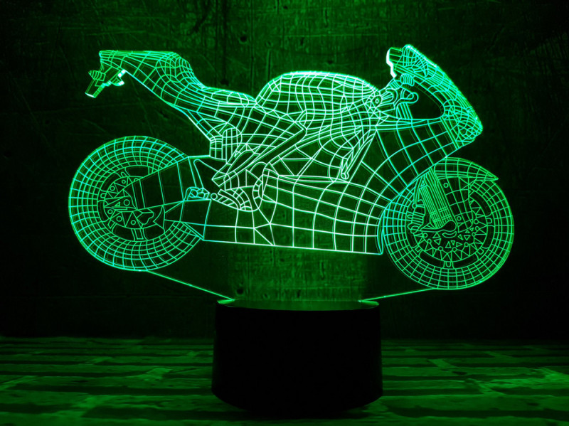 

Ночник "Мотоцикл 4" 3D TOYSLAMP