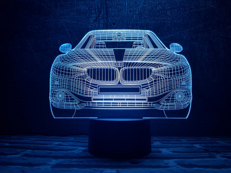 

Детский ночник - светильник "Автомобиль 10" 3DTOYSLAMP