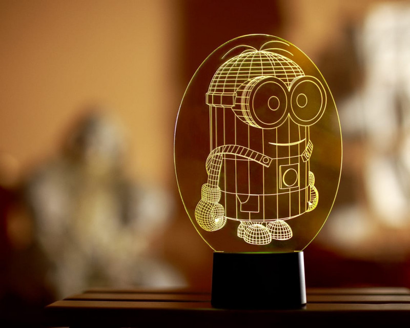 

Детский 3D светильник 3DTOYSLAMP Миньон Боксер