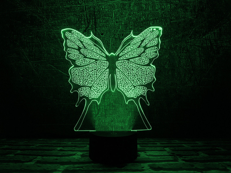 

Сменная пластина для 3D ламп "Бабочка" 3DTOYSLAMP