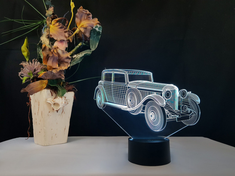 

3D светильник ночник "Автомобиль 11" 3DTOYSLAMP