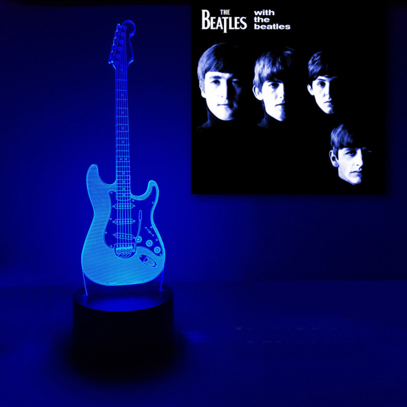 

Детский ночник - светильник "Гитара" 3DTOYSLAMP