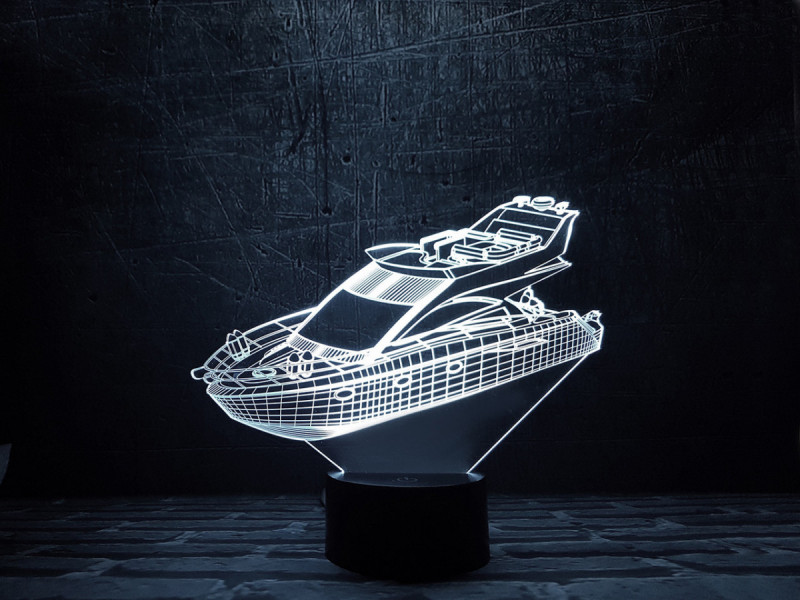 

Сменная пластина для 3D светильников "Яхта" 3DTOYSLAMP