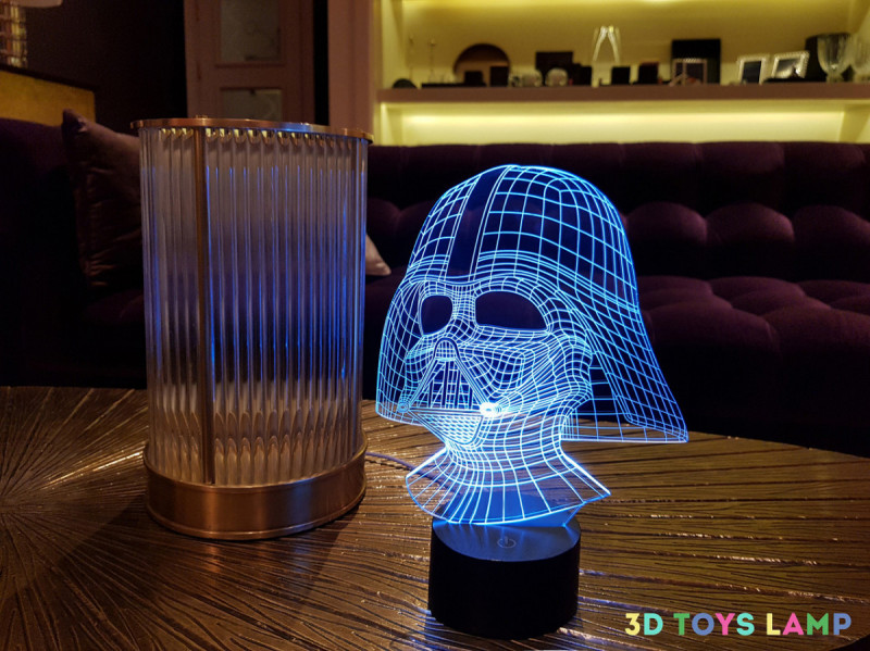 

Ночник - светильник детский "Дарт Вейдер" 3DTOYSLAMP