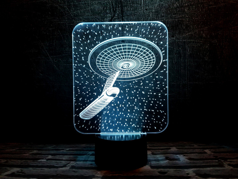 

3D ночник "Космический корабль 3" 3DTOYSLAMP