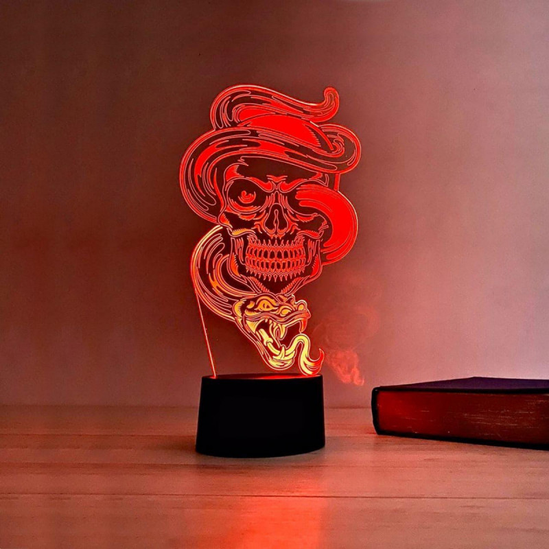 

3D ночник "Череп 6" 3DTOYSLAMP