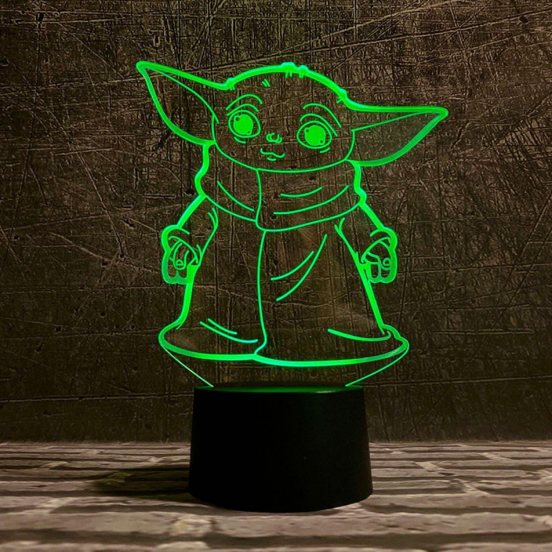 

3D ночник "Малыш Йода" 3DTOYSLAMP