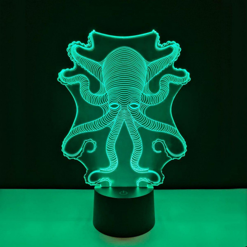 

3D ночник "Осьминог" 3DTOYSLAMP