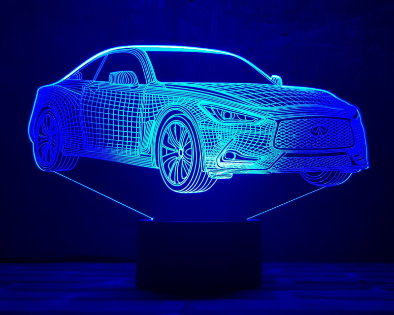 

3D светильник ночник "Автомобиль 21" 3DTOYSLAMP