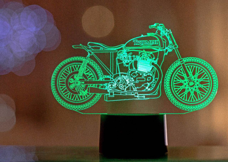 

3D светильник "Мотоцикл 10" 3DTOYSLAMP