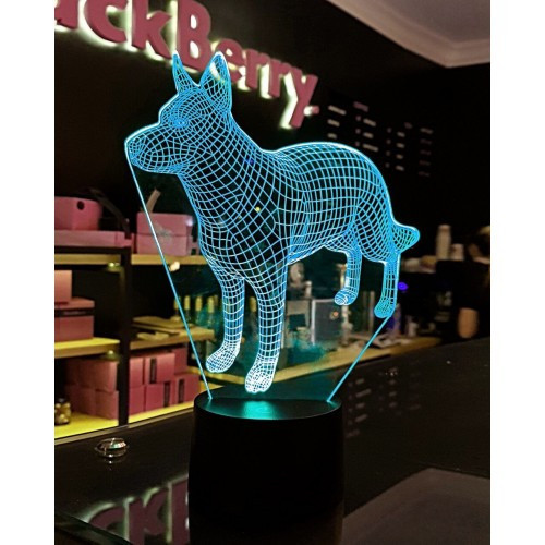 

Детский ночник - светильник "Немецкая овчарка " 3DTOYSLAMP