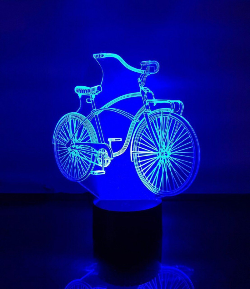 

Детский ночник - светильник "Велосипед" 3DTOYSLAMP