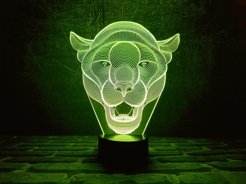 

Сменная пластина для 3D ламп "Пума" 3DTOYSLAMP