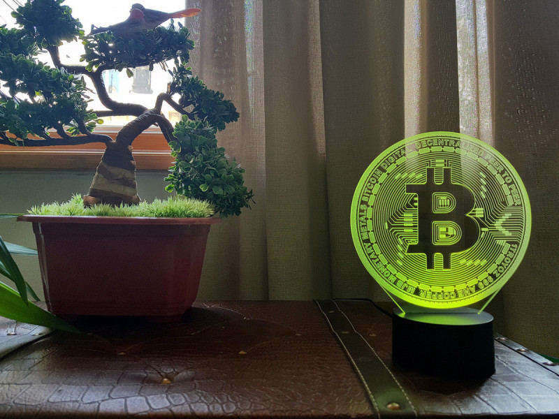 

Сменная пластина для 3D светильников "Bitcoin" 3DTOYSLAMP