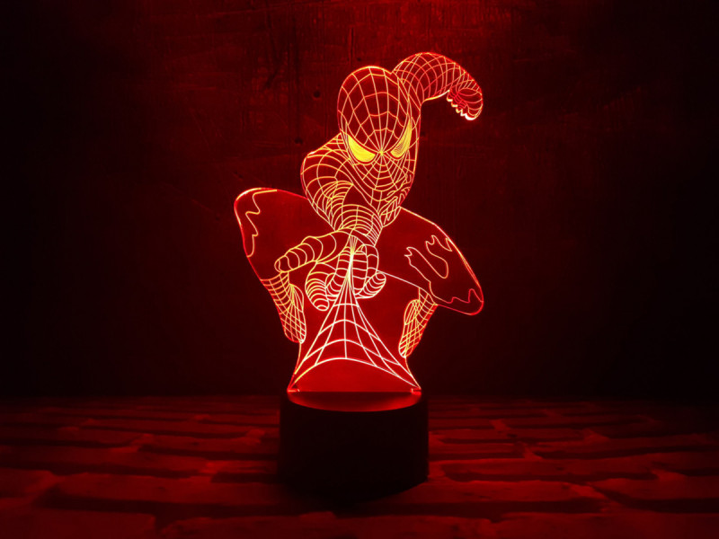 

Сменная пластина для 3D ночника "Человек-паук" 3DTOYSLAMP