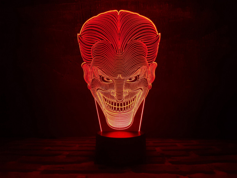 

3D ночник "Джокер" 3DTOYSLAMP