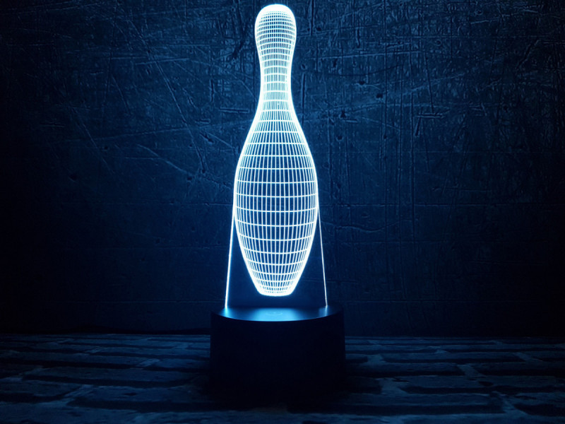 

3D ночник "Кегля" 3DTOYSLAMP