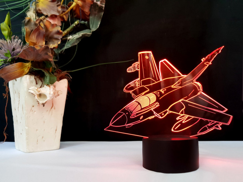 

3D светильник ночник "Самолет 5" 3DTOYSLAMP