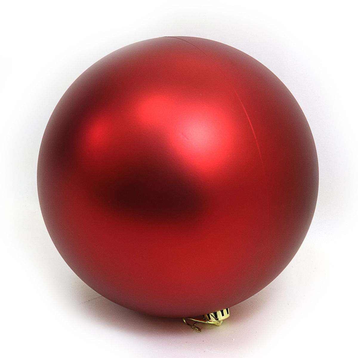 

Большой елочный шар матовый "RED" 20см, 1шт.