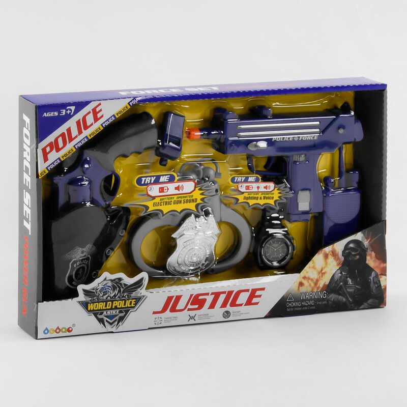 

Набор полицейского Star Toys Factor Co (34170) Синий