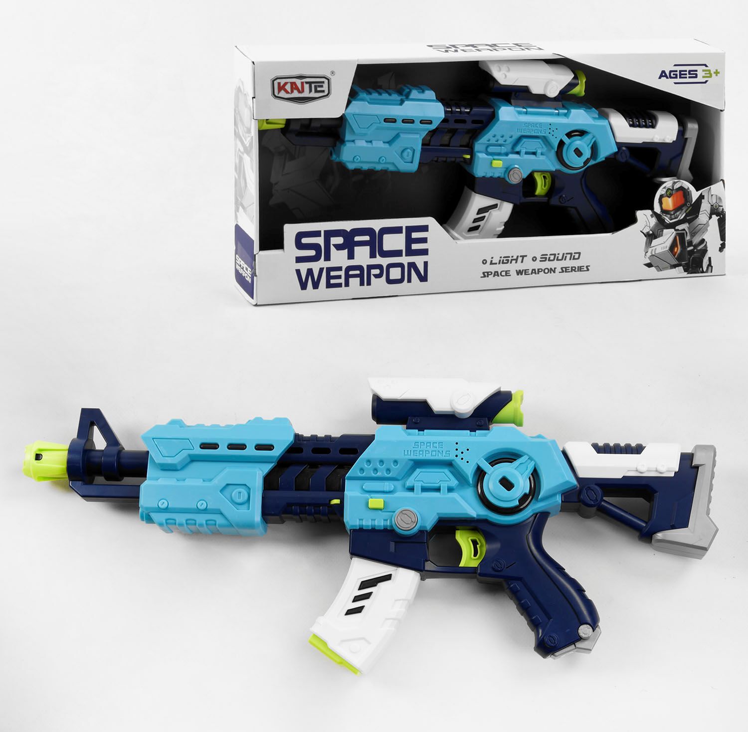 

Автомат музыкальный с светом Star Toys Factor Co (KT 218-39) Голубой