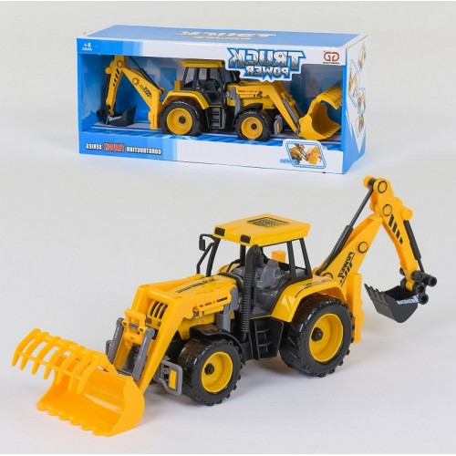 

Игрушечная техника, трактор Star Toys Factor Co (9998-10) Желтый