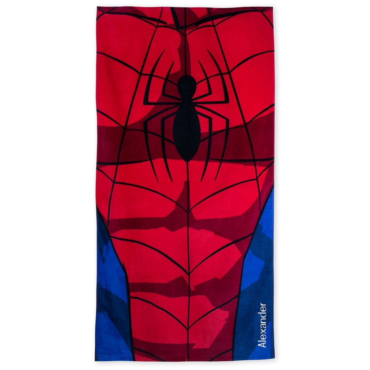 

Пляжное полотенце Disney Spider Man Человек паук 75 х 150 см Красно-синий