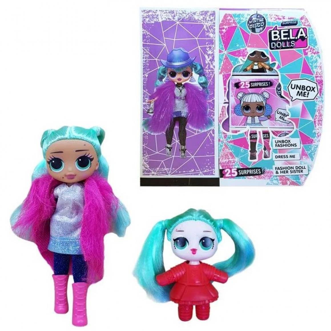 

Игровой набор BELA DOLLS Cosmic Nova 2 куклы А-BL1175-2