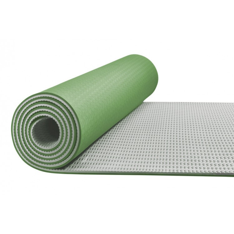 

Коврик для йоги и фитнеса 4FIZJO TPE 6 мм Green/Grey ( 4FJ0142 )