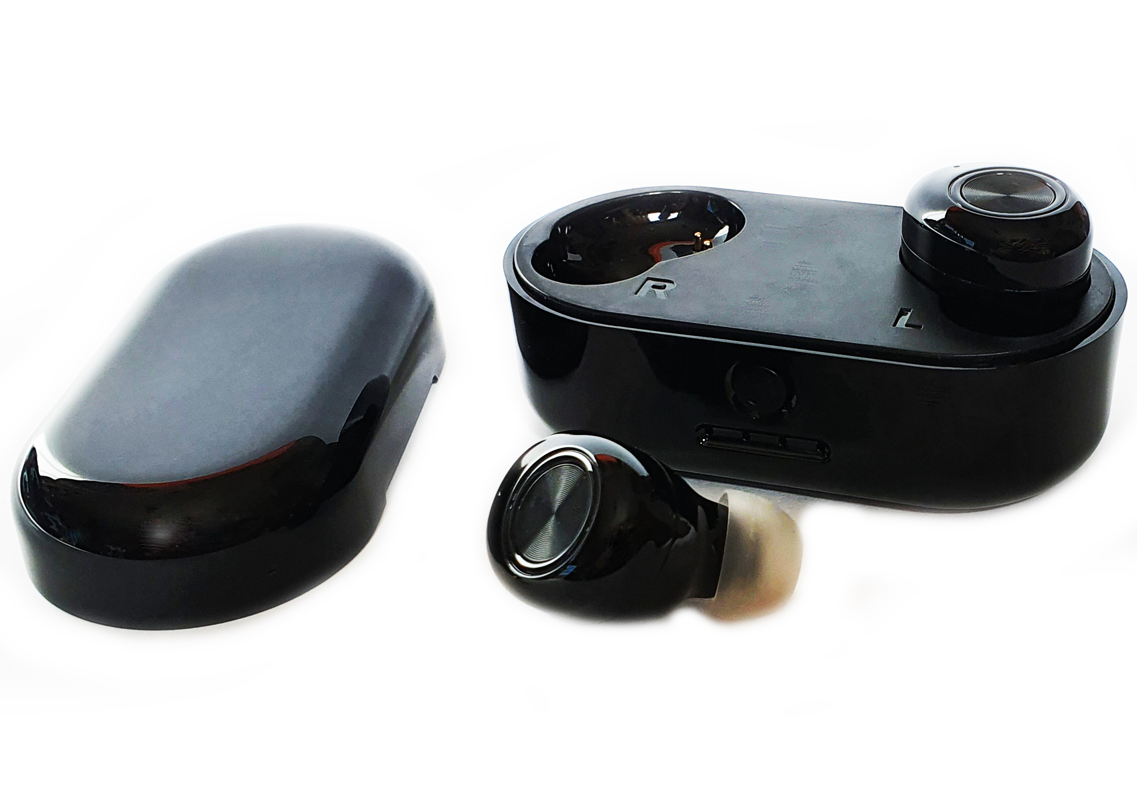 

Bluetooth стерео наушники беспроводные c боксом для зарядки Air K20 V5.0 TWS Черные Оригинал (K20)