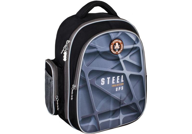 

Рюкзак школьный для мальчиков Cool for school Steel 650гр (733) Серый