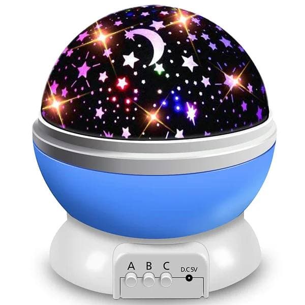 

Ночной проектор Ночник звездное небо Star Master шар голубой