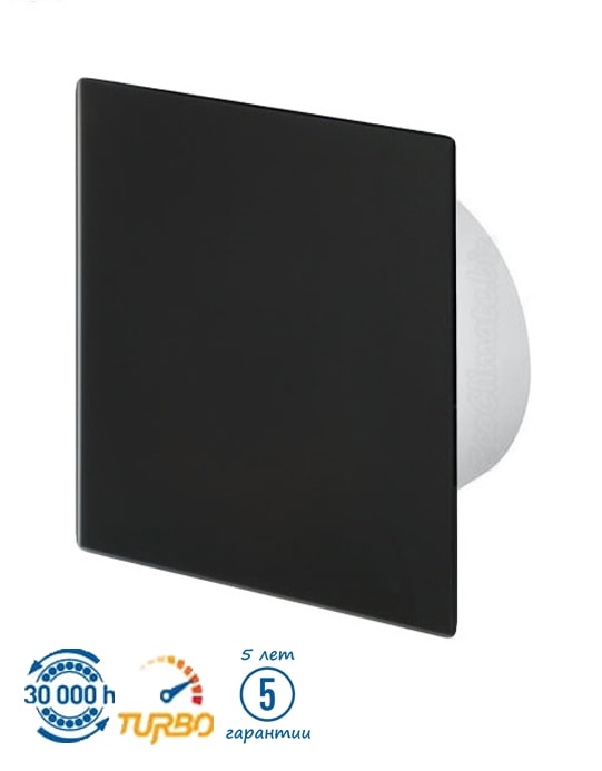 

Вентилятор Awenta System+ KWT-PTGB 125M черный мат