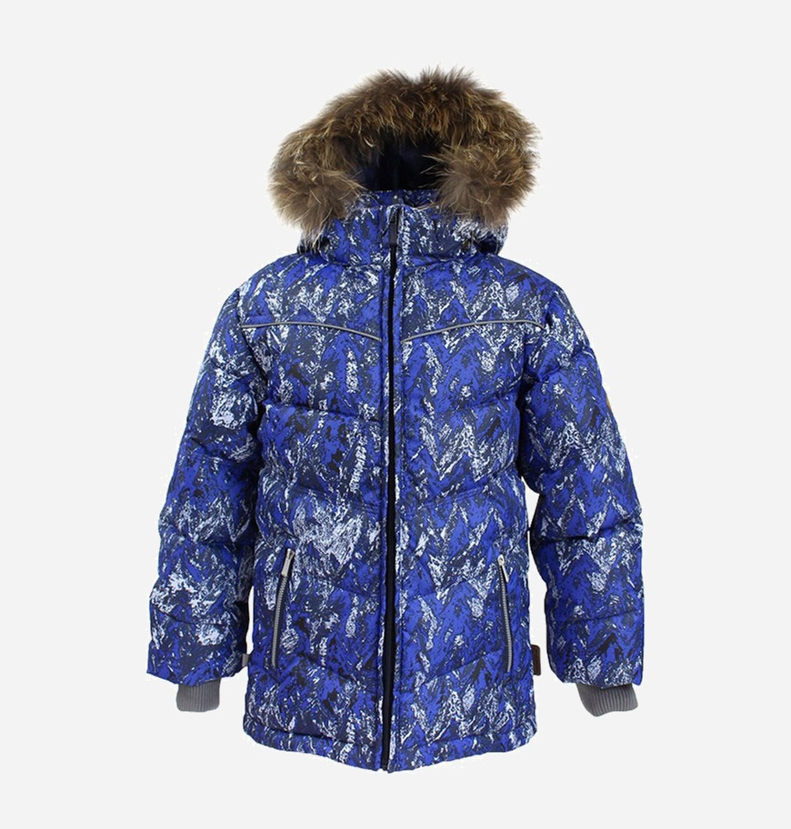 Акция на Дитяча зимова куртка для хлопчика Huppa Moody 1 17470155-73235 134 см от Rozetka