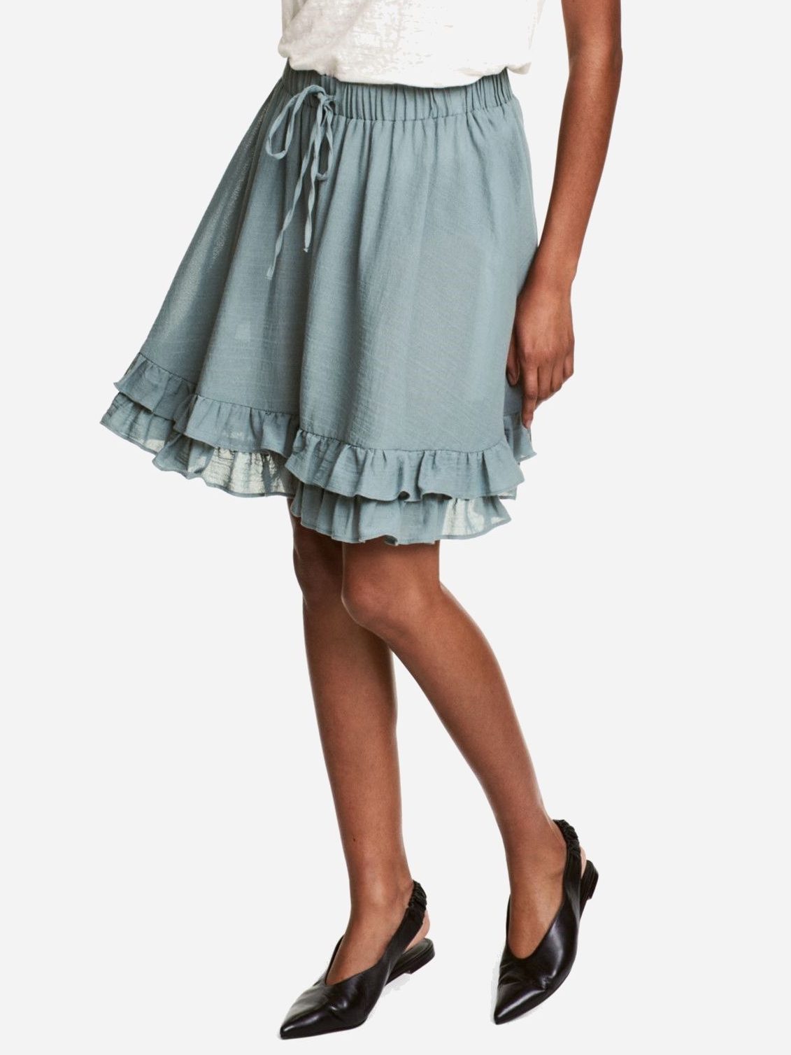 

Юбка H&M 0528288 38 Светло-зеленая