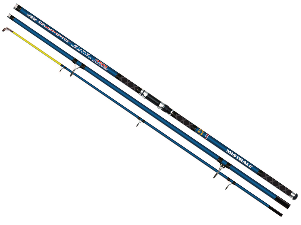 

Серфове вудлище Mistrall Olympic Surf Casting 450 cm 100-250 g (RM-2109145)