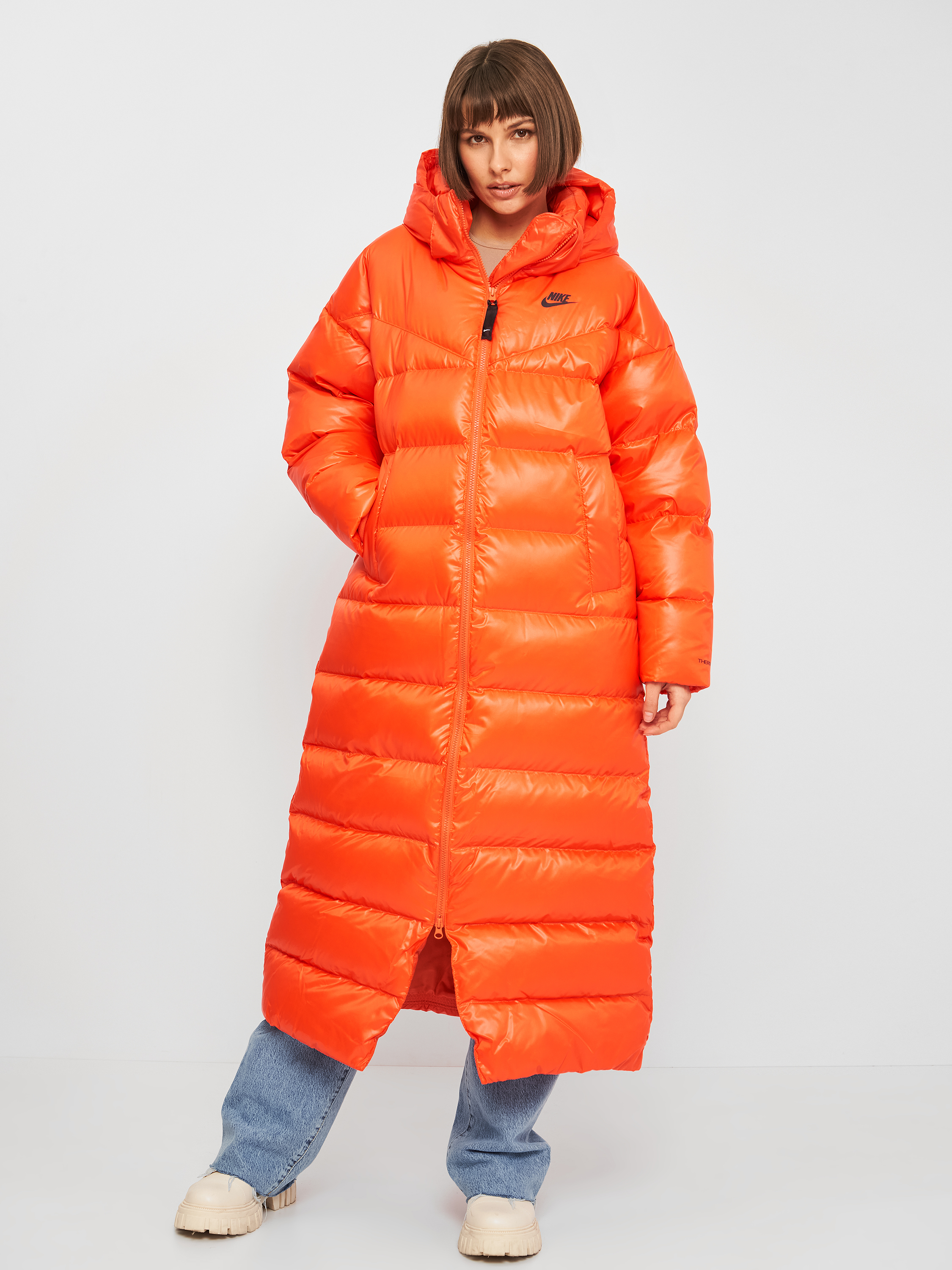 

Пуховик Nike W Nsw Tf City Hd Parka DH4081-869 S Коричневый